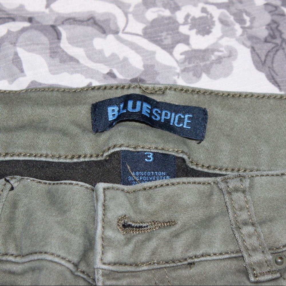 BLUESPICE Green Denim Jeans - Picture 2 of 3